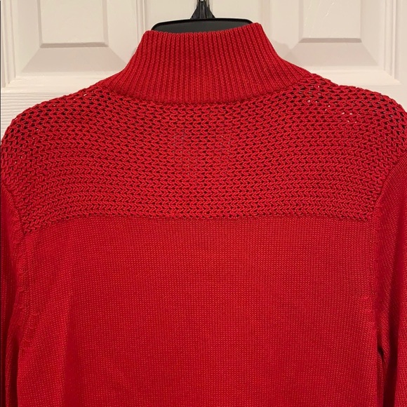 Lauren Ralph Lauren Red Sweater Dress - Picture 4 of 4